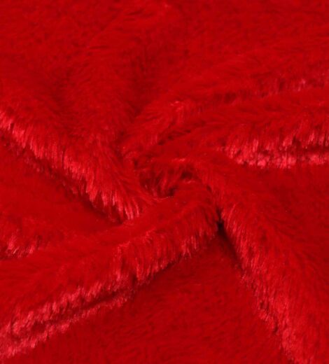 Red Polyboa Fabric-V025W1050P60-1