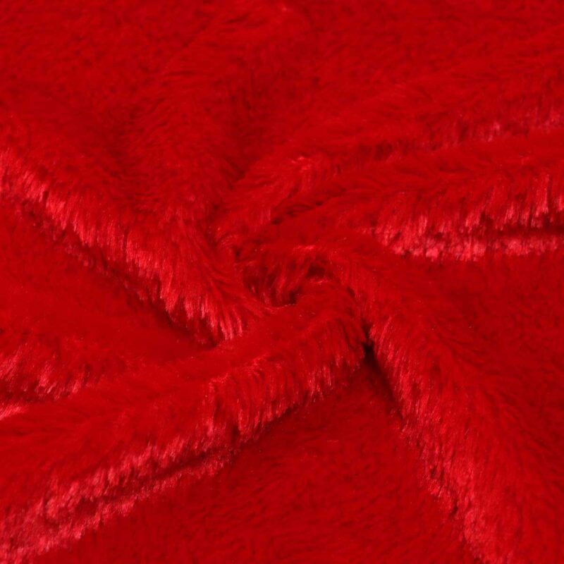 Red Polyboa Fabric-V025W1050P60-1