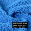 Blue Polyboa Fabric-T064G0535N60