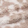 Brown Leave Sherpa Fabric-T393G1033N60-2