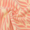 Coralpink Palm Leaves Polar Fleece 2 Side Brush Fabric-A1-25-BH0120ZP-1