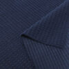 Navy Drop Needle Fleece Fabric-A0-25-CH9330Z-2