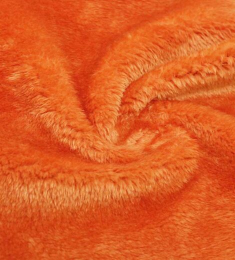Orange Polyboa Fabric-T328G1042N60-1