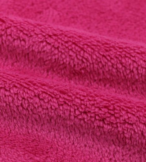 Pink Polyboa-Fleece Laminate Fabric-LM0538-1