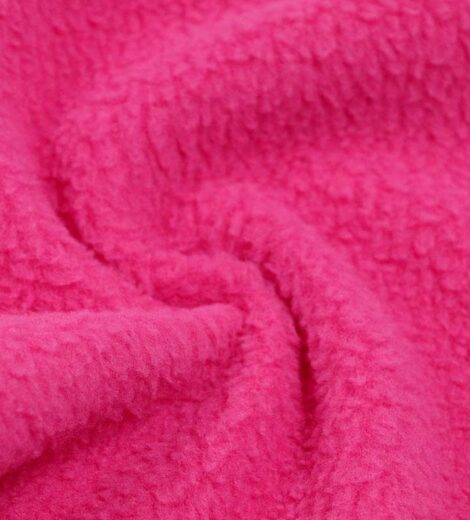 Pink Sherpa Fleece Fabric-GSH0-CD0080Z-1