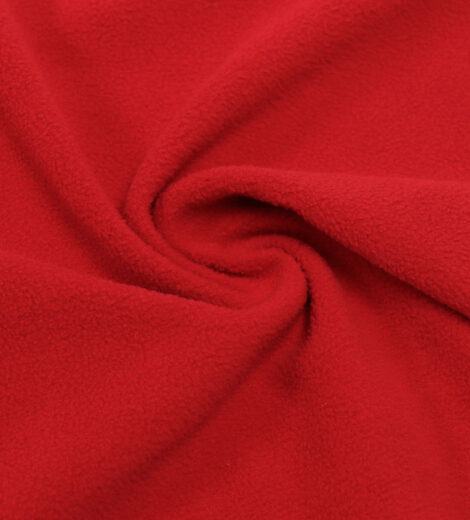 Red Polar Fleece 1 Side Brush Fabric-GA0-25-AV3187Z-1