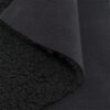 Black Laminate Sherpa and Fleece-LM555-1