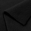 Black Sherpa Fleece Fabric-GSB0-CH0081Z-1