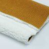 Brown White Laminate Fabric-LM0561-3