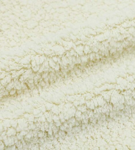 Cream Laminate Fabric-LM0555-1