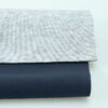 Grey Navy Laminate Fabric-LM0562-4