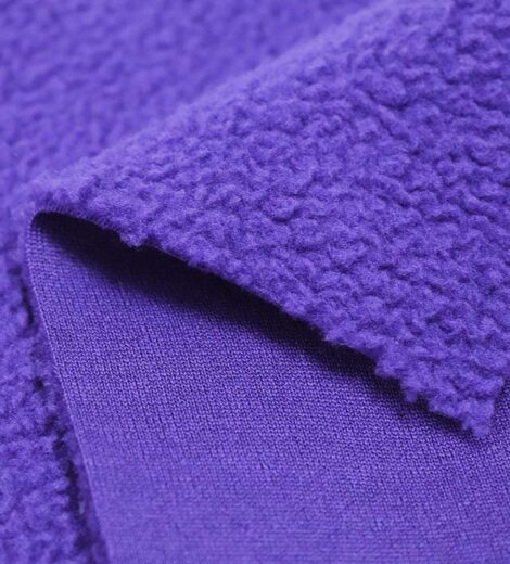 Violet Sherpa Fleece Fabric-GSB0-CH0081Z-1