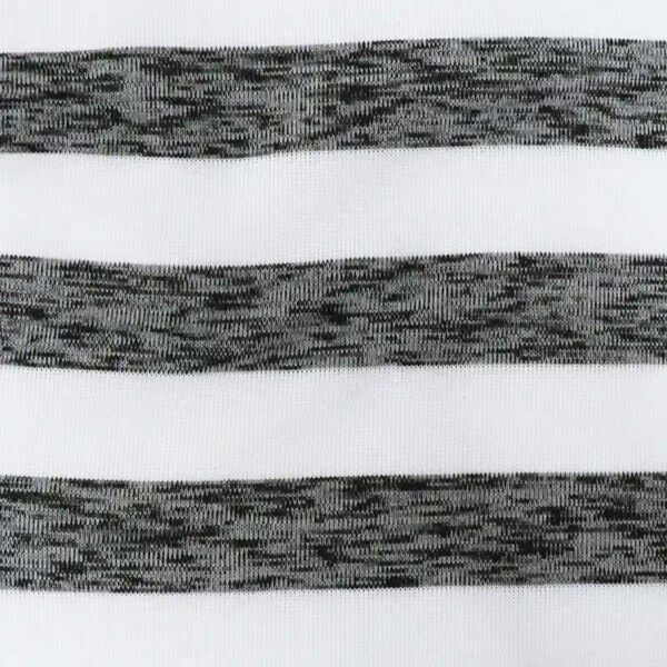 ผ้าสเวตเตอร์ฟลีซลายริ้วเทา-TR1-FF62#0095Z-1