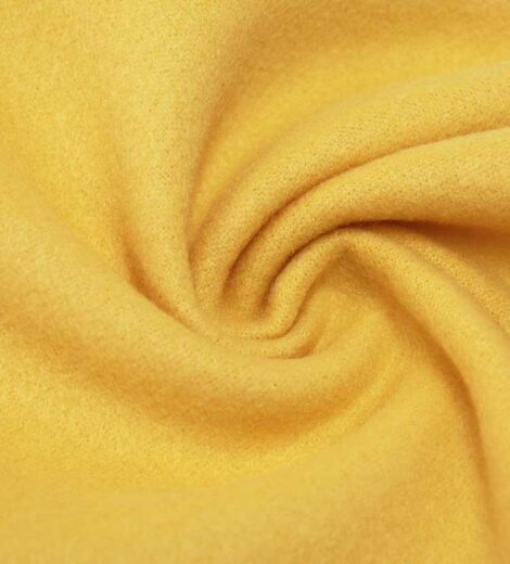 ผ้าฟลีซขูดขน 2 ด้านสีเหลือง-TR2-BK1743Z