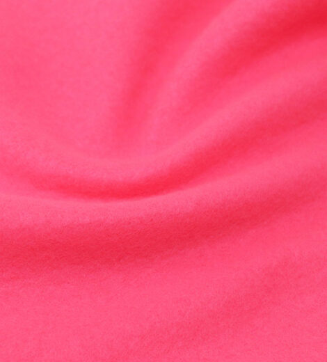 ผ้าฟลีซขูดขน 1 ด้านสีชมพู-TR1-BM3217Z-1