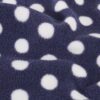ผ้าโพล่าฟลีซขูดขน 2 ด้านสีน้ำเงินจุดขาว-A1-30-BH1424ZP-3