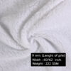 ผ้าโพลีบัวสีขาว-T064G0535N60