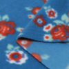 ผ้าโพล่าฟลีซขูดขน 2 ด้านลายดอกไม้สีส้ม-A1-27-CK1235ZP0101-2